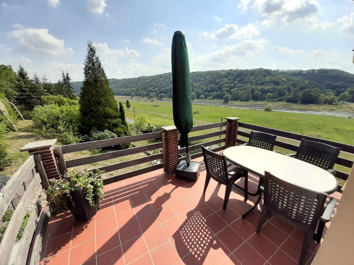 Ferienwohnung Elbsommer Am Weinberg マイセン エクステリア 写真
