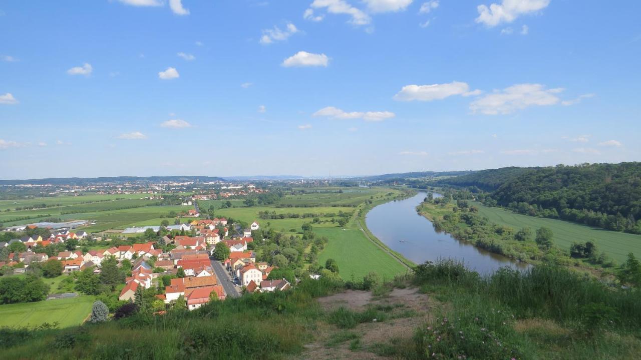 Ferienwohnung Elbsommer Am Weinberg マイセン エクステリア 写真